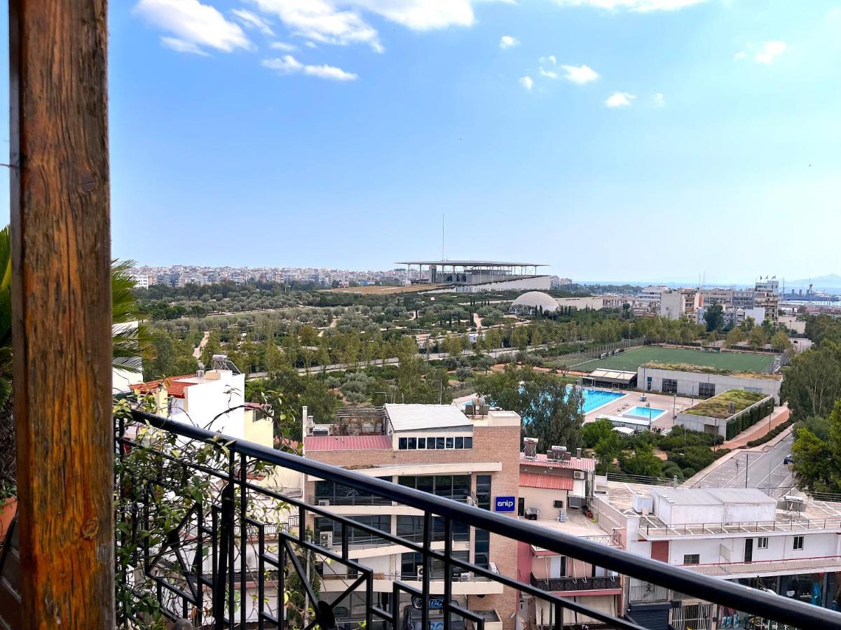 The Best Penthouse View Near Stavros Niarchos Foundation Athens Ngoại thất bức ảnh